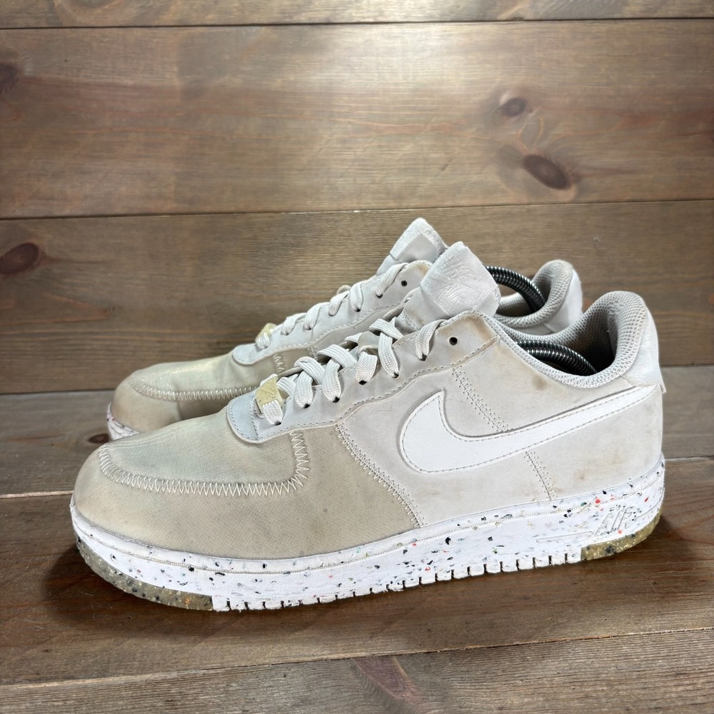 Nike Air Force 1 Crater Womens size 10 shoes gray Speckled Low Top sneakers